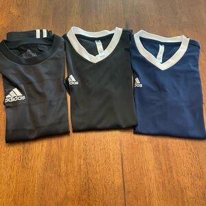 3 - Adidas Youth Activewear Tees